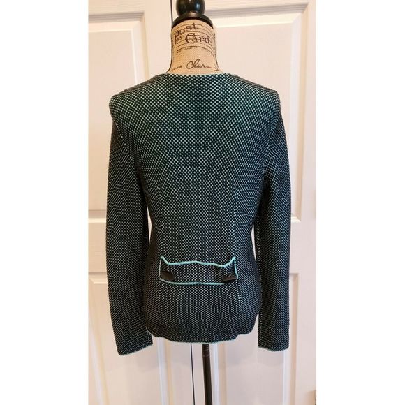 Carlisle  Knit Hidden Full Zip Jacket Card… - Picture 5 of 8